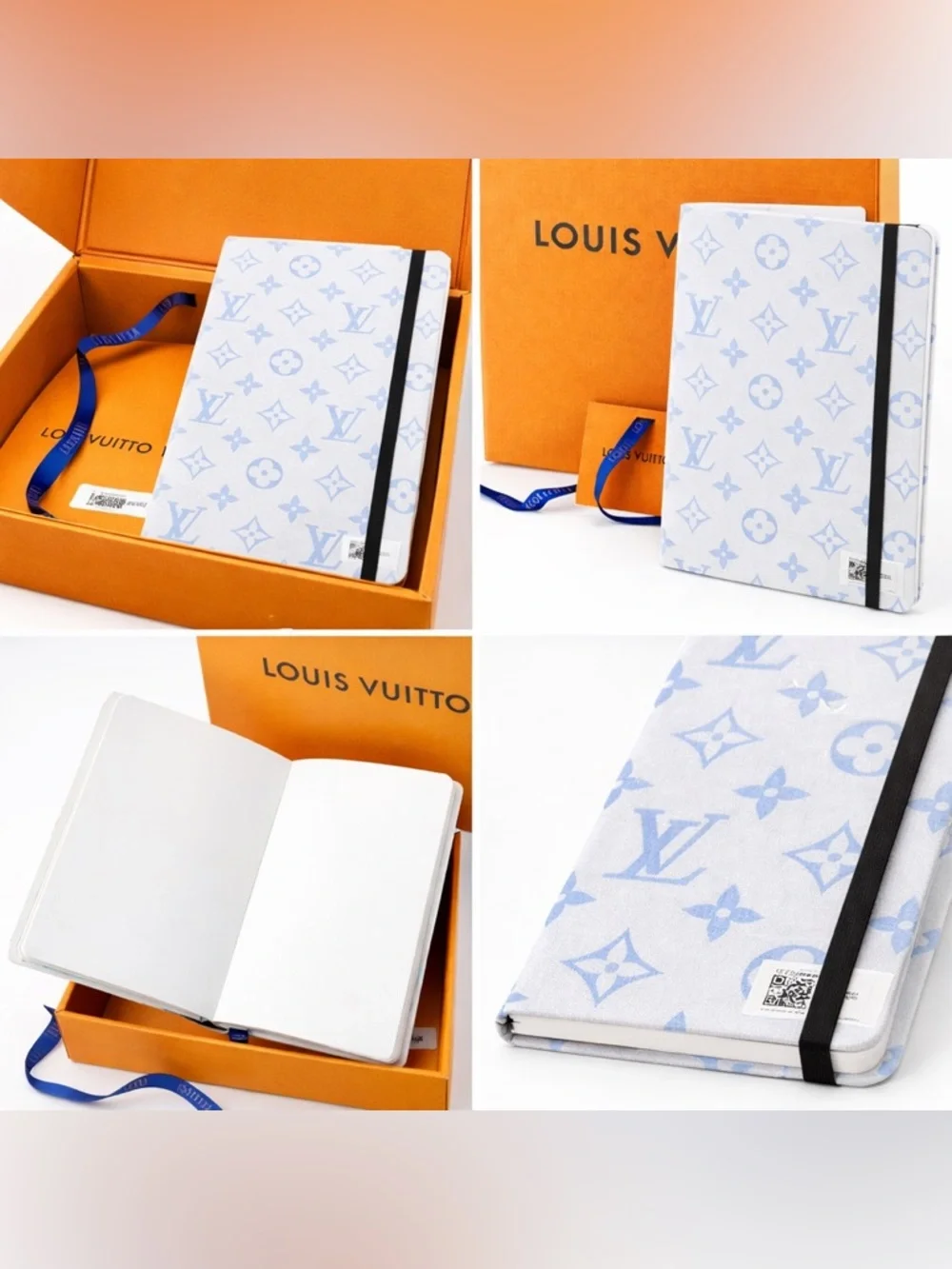 Louis Vuitton Monogram Baby Blue Notebook NIB